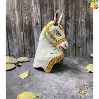 ราคา Bitcoin หัวโขน เปเปอร์มาเช่ ม้าสีหมอก หัวม้า (23430505069)