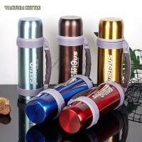 ราคา กระติกน้ำสแตนเลสเก็บความร้อนความเย็นสูญญากาศ กระติกน้ำสูญญากาศ 1200ml เก็บความร้อนเย็น นาน 12ชม J375 (20394598227)