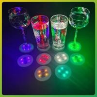 ราคา litai ที่รองแก้ว LED เรืองแสง ที่รองแก้วเครื่องดื่มเรืองแสง ที่รองแก้ว LED หลากสี ที่รองแก้วไฟสร้างบรรยากาศ (25941816329)