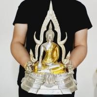 ราคา พระพุทธชินราช เนื้อ 2 กษัตริย์ (ยุคต้น)จัดสร้างและปลุกเสกวัดพระศรีรัตนมหาธาตุ จ.พิษณุโลก (หน้าตัก5นิ้ว สูง30ซม.) (14923619039)