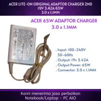 ราคา REAL Acer Lite-On 19v 3.42a Small DC 3.0x1.1mm Adapter Charger ORIGINAL 2nd (44370723866)