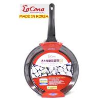 ราคา La Cena กระทะเทฟล่อน เคลือบหินอ่อน ขนาด 28 cm. Non-Stick รุ่น LAM-2F28 กระทะ เคลือบ หินอ่อน 7 ชั้น กระทะเคลือบหินอ่อน (6963273271)