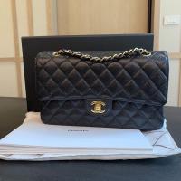 ราคา CO220603868] Chanel / Classic Double Flap Caviar GHW Microchip (19409147437)