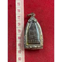 ราคา พระหลวงปู่ทวดวัดช้างให้เนื้อดินข้างในมีกริ่งพร้อมกรอบเงิน (29020277028)