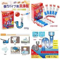 ราคา ผงล้างท่อHannah นำเข้าจากญี่ปุ่น/ผงระเบิดท่อ/ผงกำจัดสิ่งอุดตันท่อ (10 ซอง 169 บาท) (2268631884)