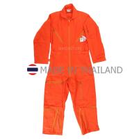 ราคา สีส้มสด ชุดหมีช่าง ชุดหมีกู้ภัย ชุดหมี SAFETY ชุดนักโทษ แขนยาว (1129914379)