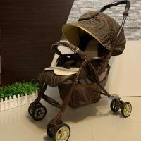 ราคา รถเข็นเด็ก แบรนด์ Aprica รุ่น Luara Quattro สีน้ำตาล (5217388683)