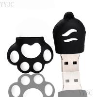 ราคา แฟลชไดรฟ์ USB กรงเล็บแมวสีดำ การ์ตูนไดรฟ์นิ้วมือ 1GB 2GB 4GB 8GB 16GB 32GB 64GB 128GB 1TB การจัดส่งจากกรุงเทพมหานคร (41958013539)