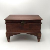 ราคา กล่องไม้สัก เก็บของ กำปั่นโบราณ หีบไม้สัก (24327089327)