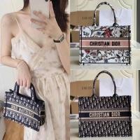 ราคา กระเป๋าช้อปปิ้งดิออร์ ทำจากผ้าใบปัก สำหรับผู้หญิง ใช้ได้ทั้งถือและสะพาย (51550174975)