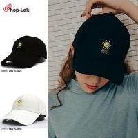 ราคา หมวกแก๊ปแบบเข็มขัดปัก Happy Sunday มี 2 สี No.F7Ah15-0004 (1507523163)