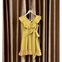 ราคา งานป้าย8Studio เดรสมีโบว์ผูกตรงเอว (15614170977)