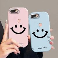ราคา Oppo a5s a12 a7 f9 กรณี TPU Soft Case เคสโทรศัพท์ซิลิโคนล่าสุดการออกแบบเลนส์ Simple Smiling Face รูปแบบ (28440235876)