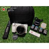 ราคา กล้อง Sony A6000 สีขาว พร้อมLens 16-50 OSS กล้องมิลเลอร์เลสสเปคดี มีช่องมองภาพ เมนูภาษาไทย (17228022653)