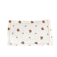 ราคา Baby Pillow 0-6-12 เดือน Gauze Comfort Doudou Pillow BHATH BUBBLE BAUZE PAD PAD PAD PAL PURE PURE B (41957957203)