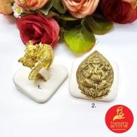 ราคา แหวนทองเหลืองแท้ คละแบบ มังกร, พระพิฆเนศ ทองเหลืองแท้ งานดิบ ใส่ได้ทุกโอกาส ใส่อาบน้ำได้ รูปถ่ายจากสินค้าจริง (22048202035)