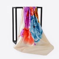 ราคา Parsimonous Square ผ้าพันคอผ้าไหมผู้หญิงแบรนด์หรูผ้าเช็ดหน้าผ้าพันคอ Hijab หัวซาตินผ้าพันคอผ้าไหมผ้าคลุมไหล่ WJ1001 (41265955691)