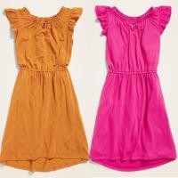 ราคา OLD NAVY SHORT-SLEEVED GIRLS DRESS (2928491213)
