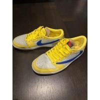 ราคา Nike Air Jordan 1 low og x Travis Scott CANARY (W) EUR 40.5 (26940426545)