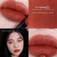 ราคา MAC Powder Kiss Velvet Blur Slim Stick 2g #Marrakesh-mere ลิปสติกรูปแบบแท่งในเนื้อกำมะหยี่กึ่งแมตต์ เบาสบาย ติดทน12ชม. (29185915290)