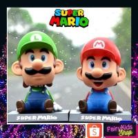 ราคา พร้อมส่งตุ๊กตาตั้งหน้ารถ หัวสปริง ตุ๊กตาตั้งหน้ารถ วางมือถือได้ มาริโอ้ Mario (3138617095)