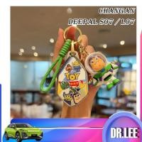 ราคา [คลังสินค้าพร้อม] Toy Story Key Cover Changan Deepal S07 Key Shell L07 รีโมทคอนโทรลกล่องกุญแจการ์ตูนพวงกุญแจรถ 9AD0 (25631119831)