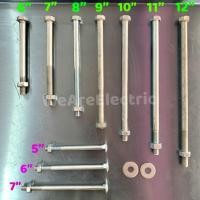 ราคา น๊อตจับเสา น๊อตจับเสาไฟฟ้า 5-12นิ้ว ขนาด 3หุน,4หุน พร้อมแหวนตัวเมีย น๊อตจับแร็คช่อง (4818311941)