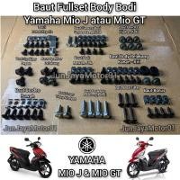 ราคา / สลักเกลียวครบชุด Body Yamaha Mio J Mio GT / Full Set Bolts Body Yamaha Mio J Mio Gt (29073046597)
