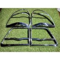 ราคา ครอบไฟท้าย Toyota Fortuner Champ ฟอจูนเนอร์ แชมป์ ปี 2012-2014 โครเมี่ยม (27063334021)