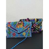 ราคา กระเป๋าสะพายข้าง งานจากอินเดีย ลายปัก (23760861669)