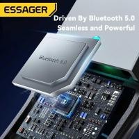 ราคา FSNARS ESSAGER Audio Bluetooth Receiver Adapter 5.0 USB AUX Spring Wire - EBT-YH01-P (40474682609)