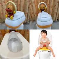 ราคา กระโถนฝึกขับถ่ายอันปังแมน 3 Step Toilet Trainer สามารถถอดใส่กับชักโครกได้ เสียงไม่ติดนะคะ ตัวใส่ถ่านพัง ของแท้ Japan (12698056679)