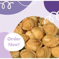 ราคา กะหรี่ปั๊บไส้ถั่ว ไส้ไก่ กรอบอร่อย ทำสดใหม่ทุกวัน @kanompan (22582928318)