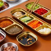 ราคา ถ้วยน้ำจิ้มเกาหลีสแตนเลส 304 ฟู้ดเกรด ถ้วยใส่น้ำจิ้ม ถ้วยน้ำจิ้ม 1 ช่อง 2 ช่อง 3 ช่อง 4 ช่อง แข็งแรง (26971658819)