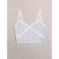 ราคา เสื้อสายเดี่ยวแต่งขอบลูกไม้ SHEIN (4694416139)