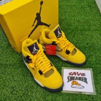 ราคา สินค้าใหม่ พร้อมส่ง NIKE AIR JORDAN 4 RETRO "TOUR YELLOW" ไซส์ 10US (8293966770)