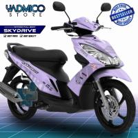 ราคา Full Body Skydrive Decal / Fullbody Skydrive Motorcycle Sticker / Suzuki Skydrive 125 Decal / Skydrive Striping Plain Motif Variation (41269746175)