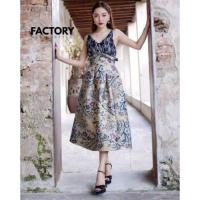 ราคา เดรสตัวเสื้อด้านบนเป็นลูกไม้กระโปรงเป็นผ้าทอ size m งานป้าย orange juice (3464027228)