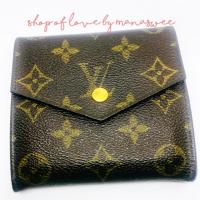 ราคา ตำหนิ LV monogram short wallet vintage แท้ % (อ่านรายละเอียดก่อนนะคะ) (6838424246)