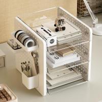 ราคา ชั้นวางเอกสาร ชั้นเอกสาร a4 ชั้นวางแฟ้ม ถาดใส่เอกสาร ที่ใส่เอกสาร ชั้นวางกระดาษ ถาดเก็บเอกสาร ชั้นวางของ (29518122190)