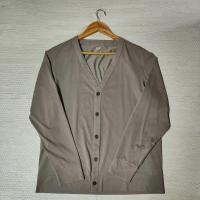 ราคา Uniqlo Dry-Ex Airism UV Protection เสื้อคลุม กัน UV กระดุมหน้า สีเบจ Size L ชาย มือ2 (44469038970)