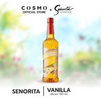 ราคา Senorita - Vanilla Syrup เซนญอริตา น้ำเชื่อมแต่งกลิ่นวนิลา 750ml.(1 ขวด) (27874789836)