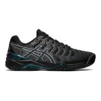 ราคา Asics รองเท้าเทนนิสผู้ชาย Gel-Resolution 7 L.E. | Black/Silver ( 1041A108-001 ) (3347756494)