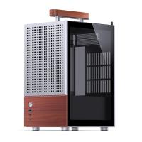 ราคา Jonsbo T6 Silver Walnut Solid Wood & Aluminum **แถมพัดลม 2x120mm ARGB** Mini-Tower iTX Case (24137772809)