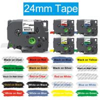 ราคา เทปลามิเนต Brother tze คละสี 24 มม. tze251 tze651 tze151 tze-251 tze-151 tze451 tze231 สําหรับเครื่องพิมพ์ฉลาก Brother P Touch PT-D450 PT-1950 PT-1890 (25002192994)