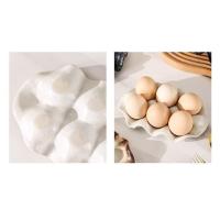 ราคา [❤️‍ส่งภายใน24ชม❤️‍] Home cafe ถาดวางไข่ ที่วางไข่ เซรามิค (24817315267)