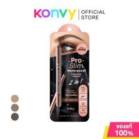 ราคา JOJI Secret Young 3D Easy Slim Waterproof Eyebrow Pencil 0.06g โจจิ ซีเคร็ท ยัง ผลิตภัณฑ์ตกแต่งคิ้วแบบ 2in1 (23655265405)