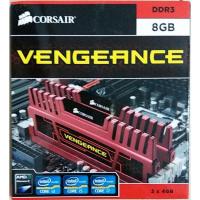 ราคา Ram DDR3 1600MHz 8GB(4×2) Corsair Vengeance สีแดง (8290522928)