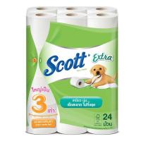 ราคา สก๊อตต์เอ็กซ์ตร้ากระดาษชำระความยาวสุดพิเศษ 24ม้วน (9724517994)