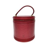 ราคา LOUIS VUITTON Pouch Cannes_Epi_RED leather Red M48037 Vanity Inner pocket deterioration Direct from Japan Secondhand (41065289977)